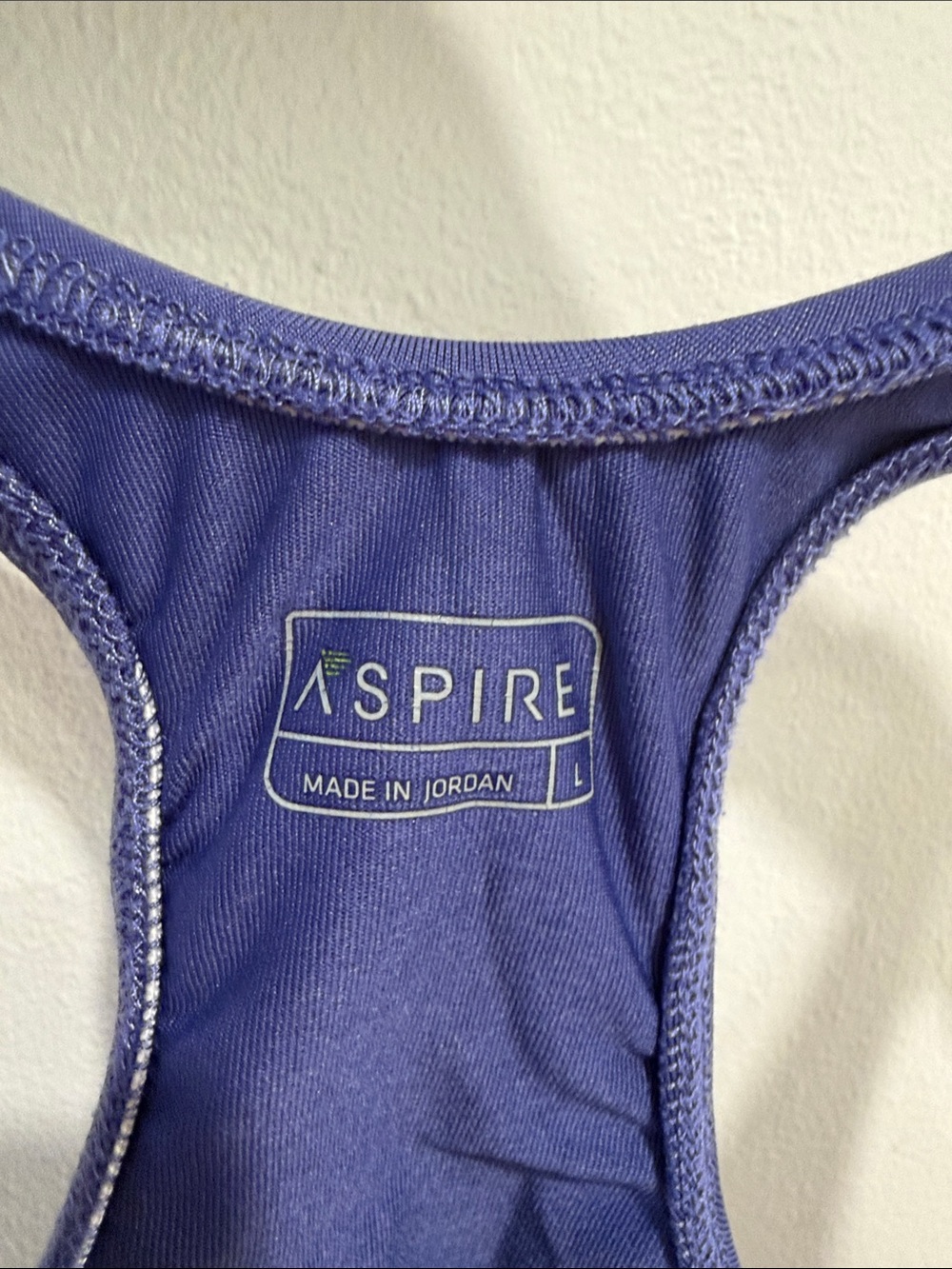 Aspire Lavender Racerback Light-Support Sports Bra - Picture 2 of 3